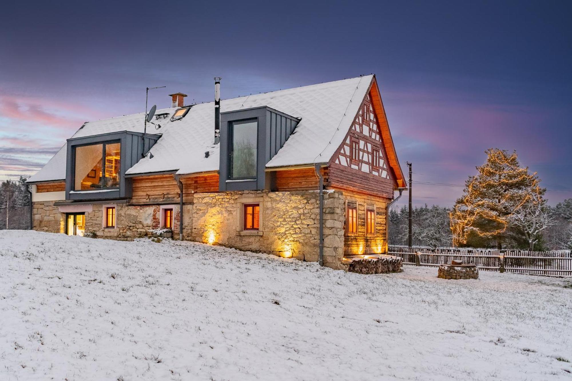 Roubenka U Babi Villa Lipná Exterior foto