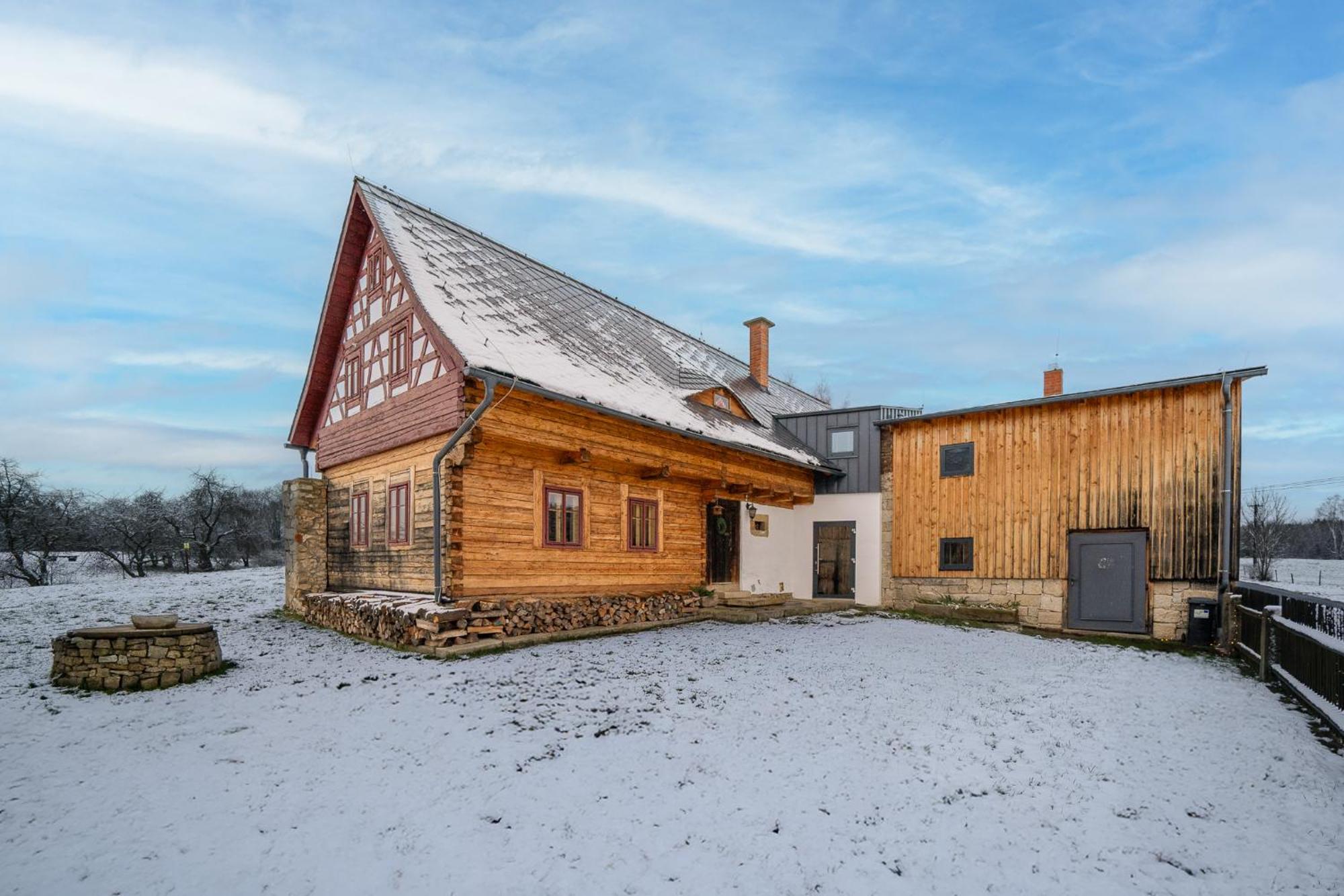 Roubenka U Babi Villa Lipná Exterior foto